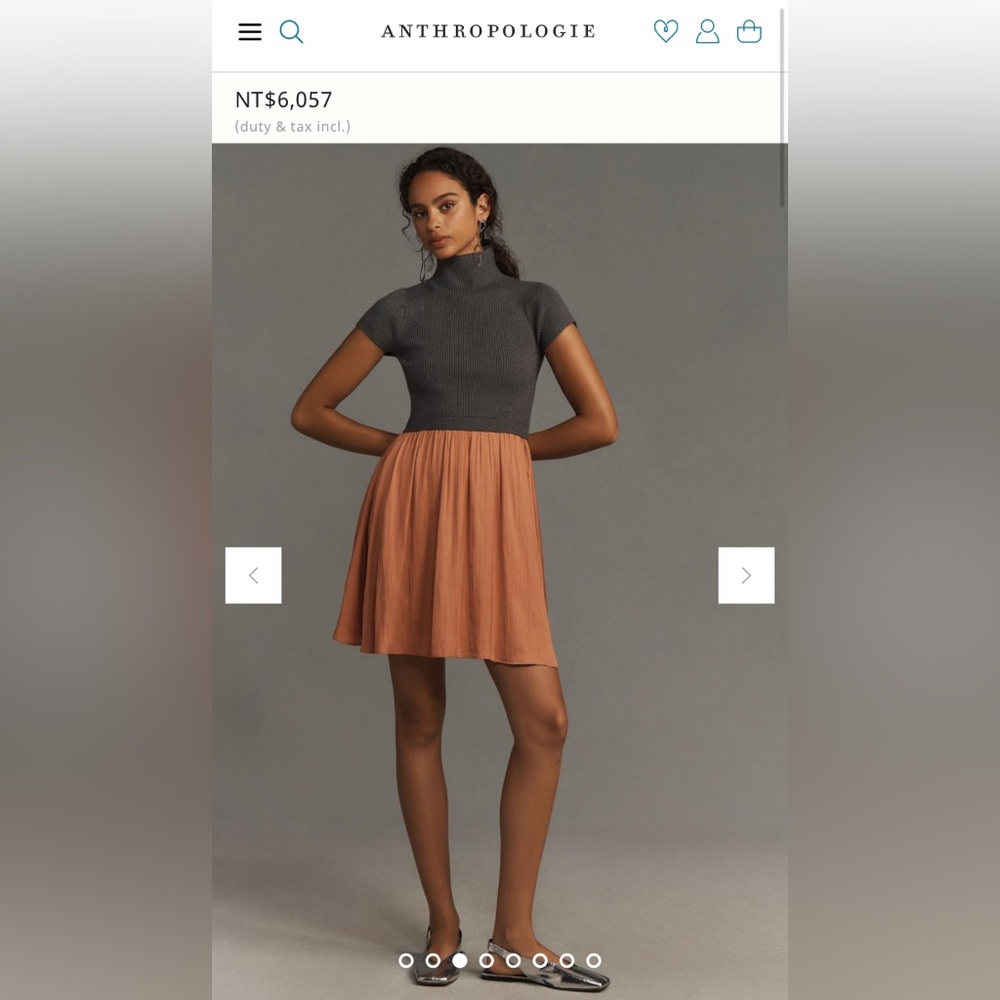 Mini Sweater Dress from Anthropologie